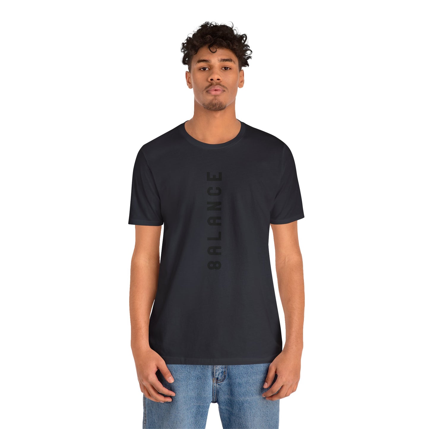 8ALANCE vA (vertical) Unisex Jersey Short Sleeve Tee