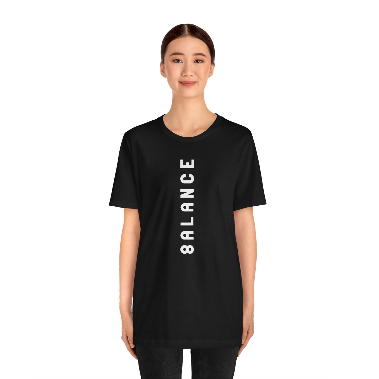 8ALANCE vA (vertical) Unisex Jersey Short Sleeve Tee