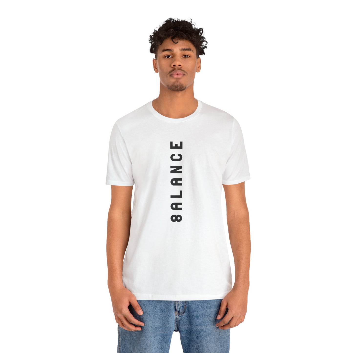 8ALANCE vA (vertical) Unisex Jersey Short Sleeve Tee