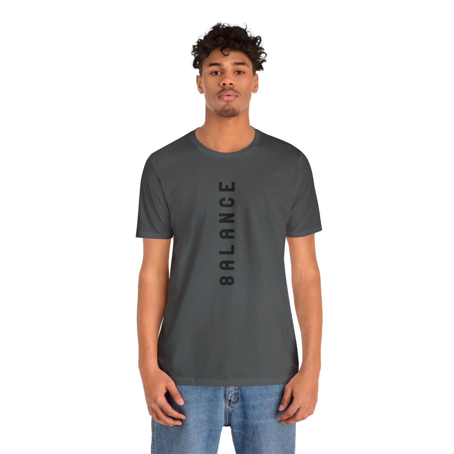 8ALANCE vA (vertical) Unisex Jersey Short Sleeve Tee