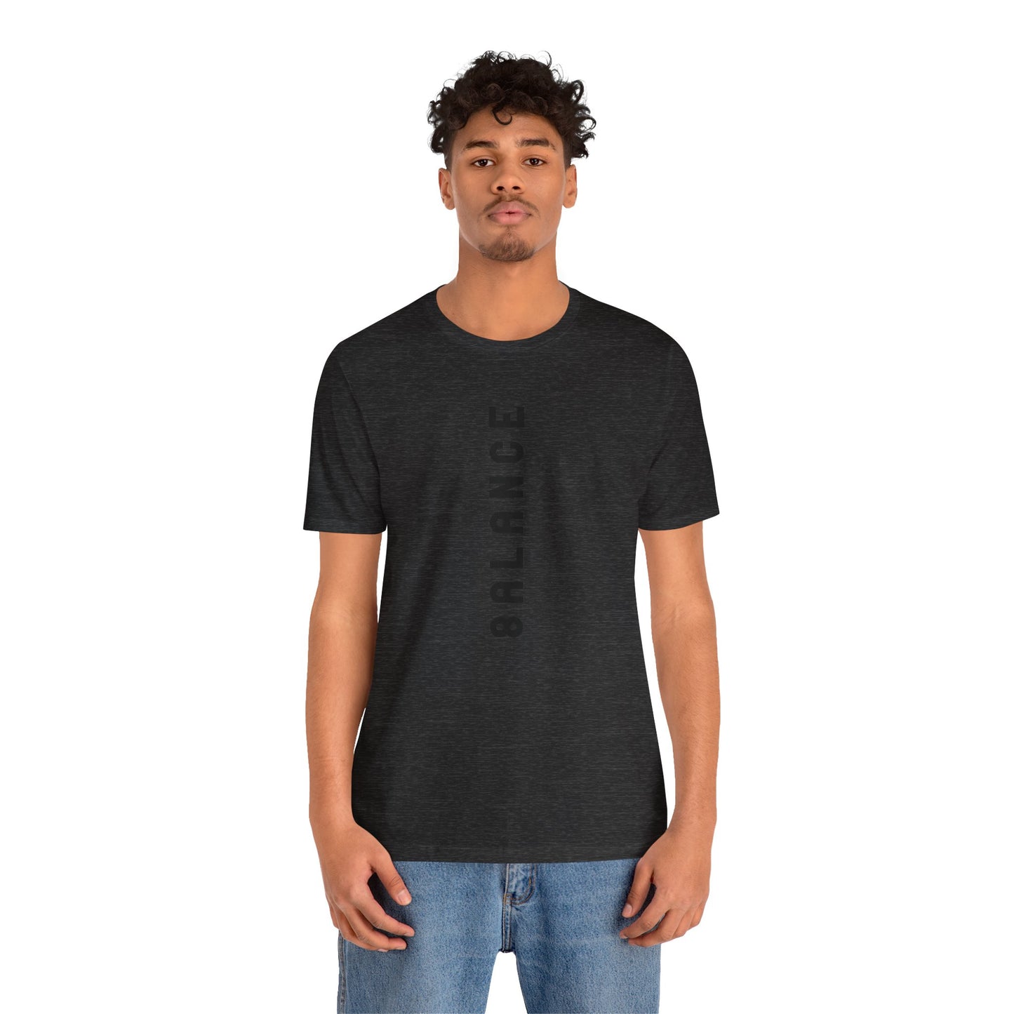 8ALANCE vA (vertical) Unisex Jersey Short Sleeve Tee