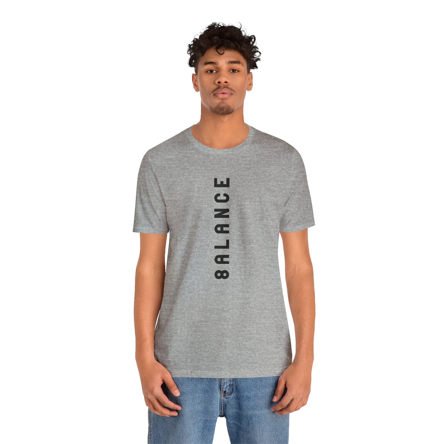 8ALANCE vA (vertical) Unisex Jersey Short Sleeve Tee