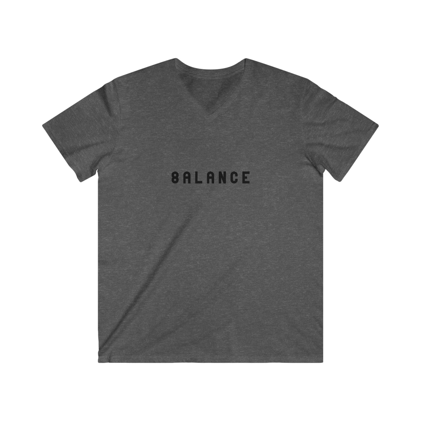 8ALANCE Logotype vA Men's Fitted V-Neck Short Sleeve Tee