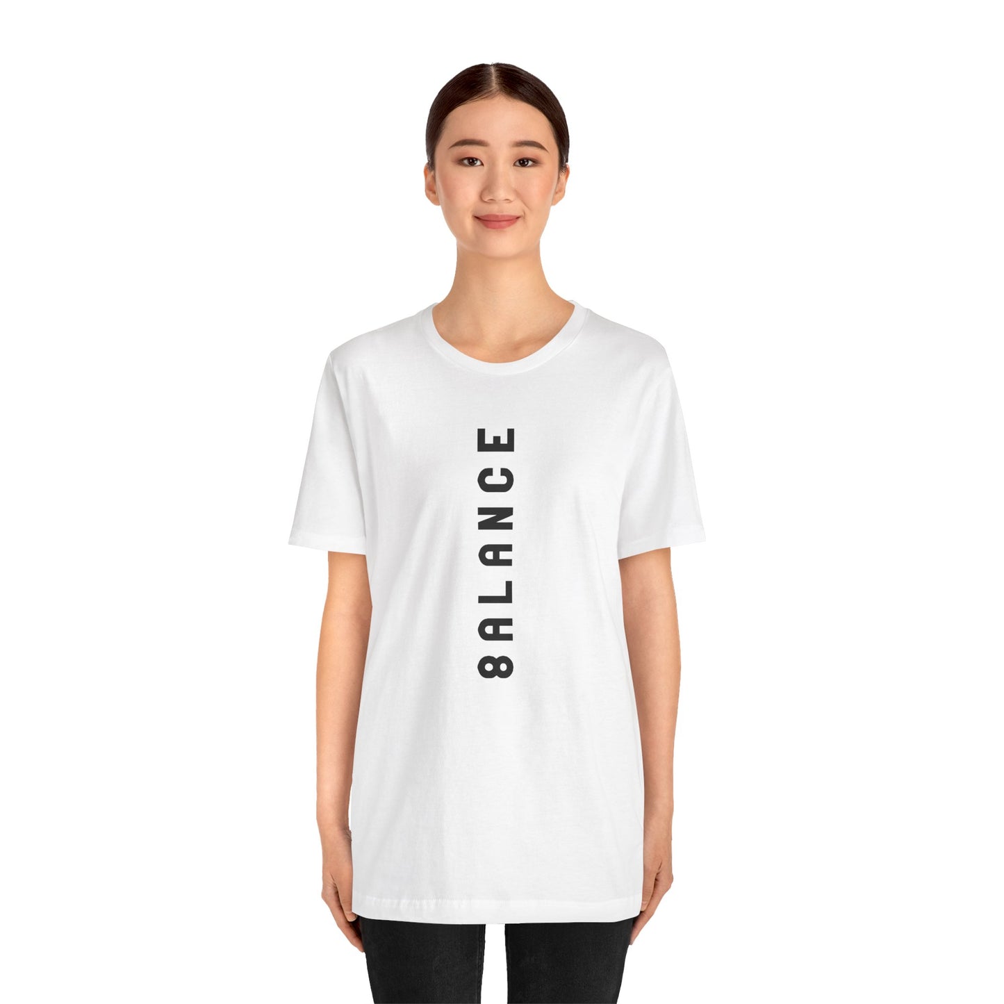 8ALANCE vA (vertical) Unisex Jersey Short Sleeve Tee