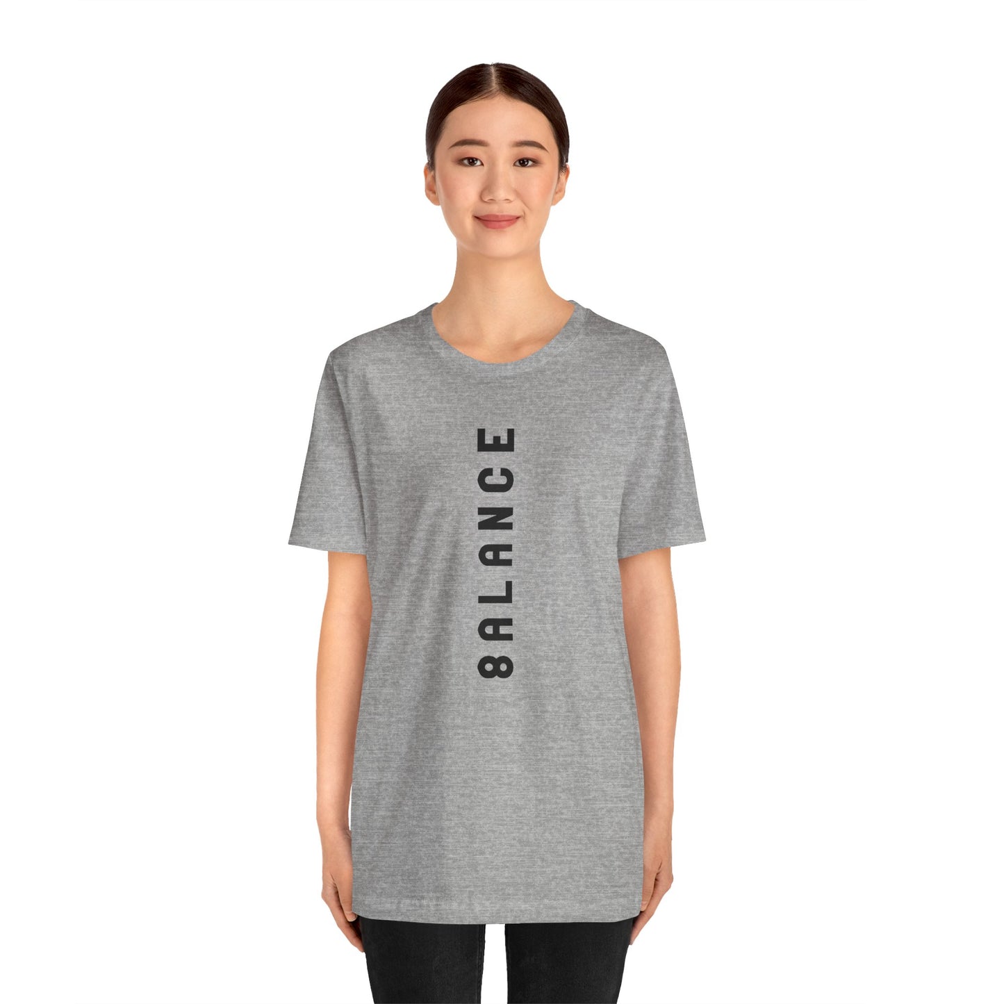 8ALANCE vA (vertical) Unisex Jersey Short Sleeve Tee