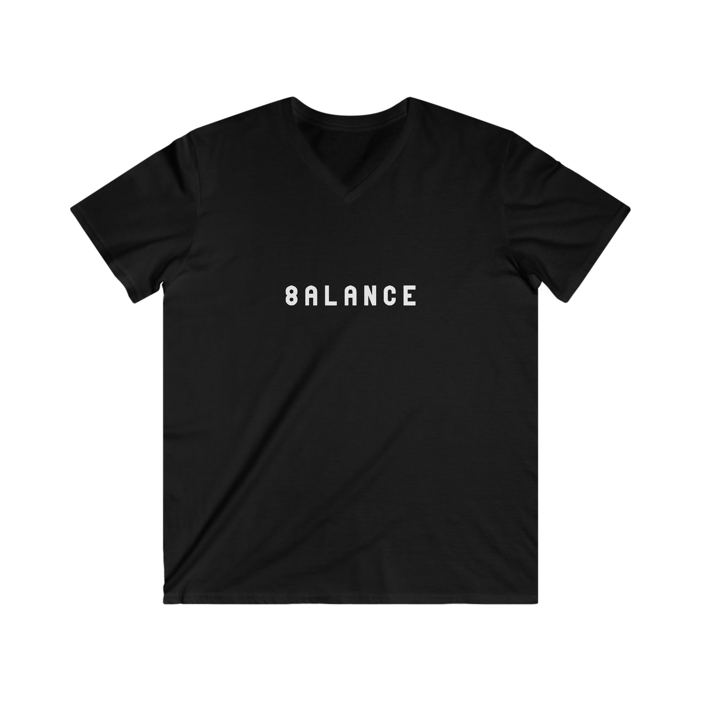 8ALANCE Logotype vA Men's Fitted V-Neck Short Sleeve Tee