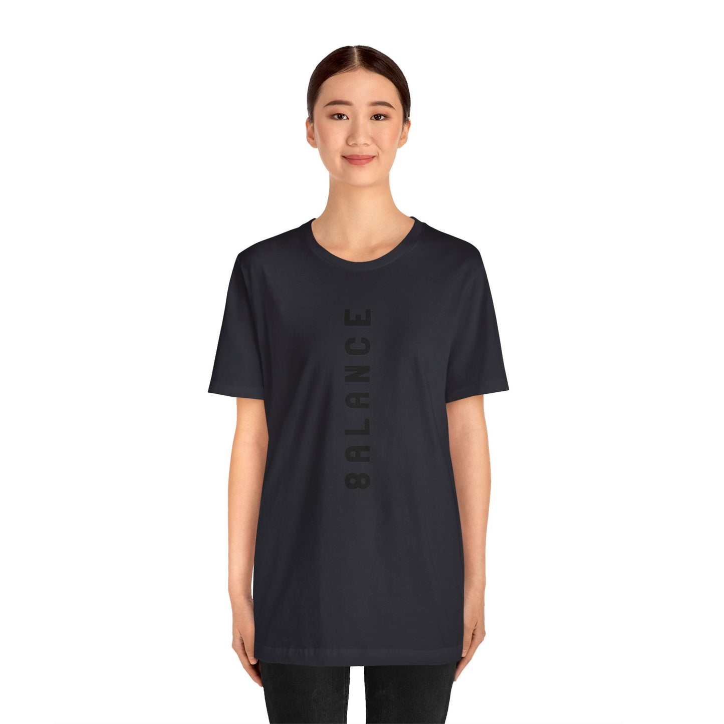 8ALANCE vA (vertical) Unisex Jersey Short Sleeve Tee