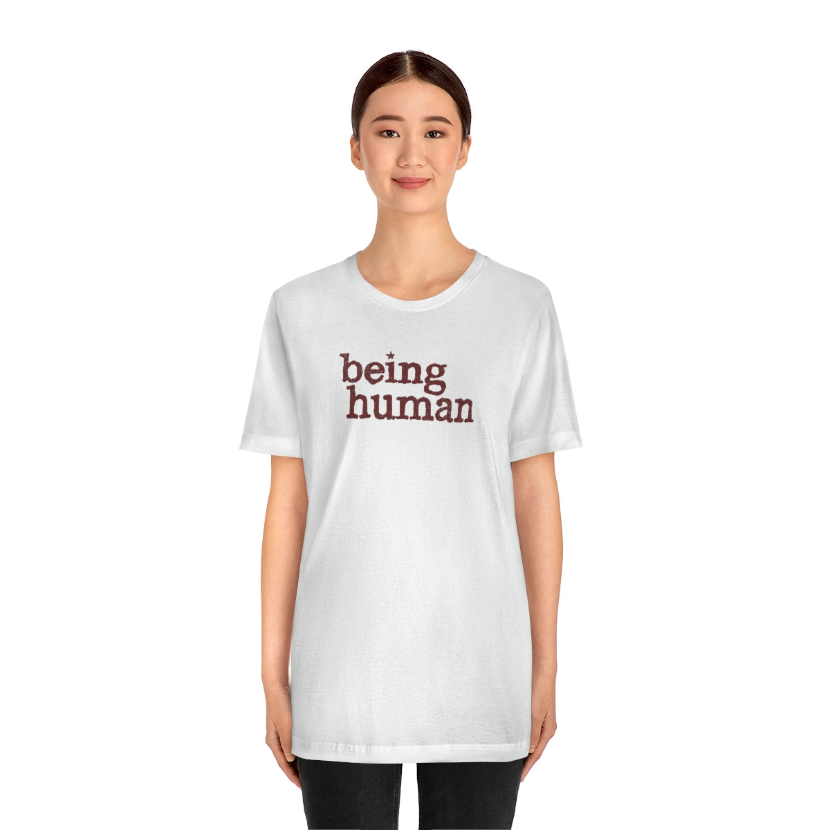 Being Human Tee™ (marrón) // Unisex Jersey Short Sleeve Tee