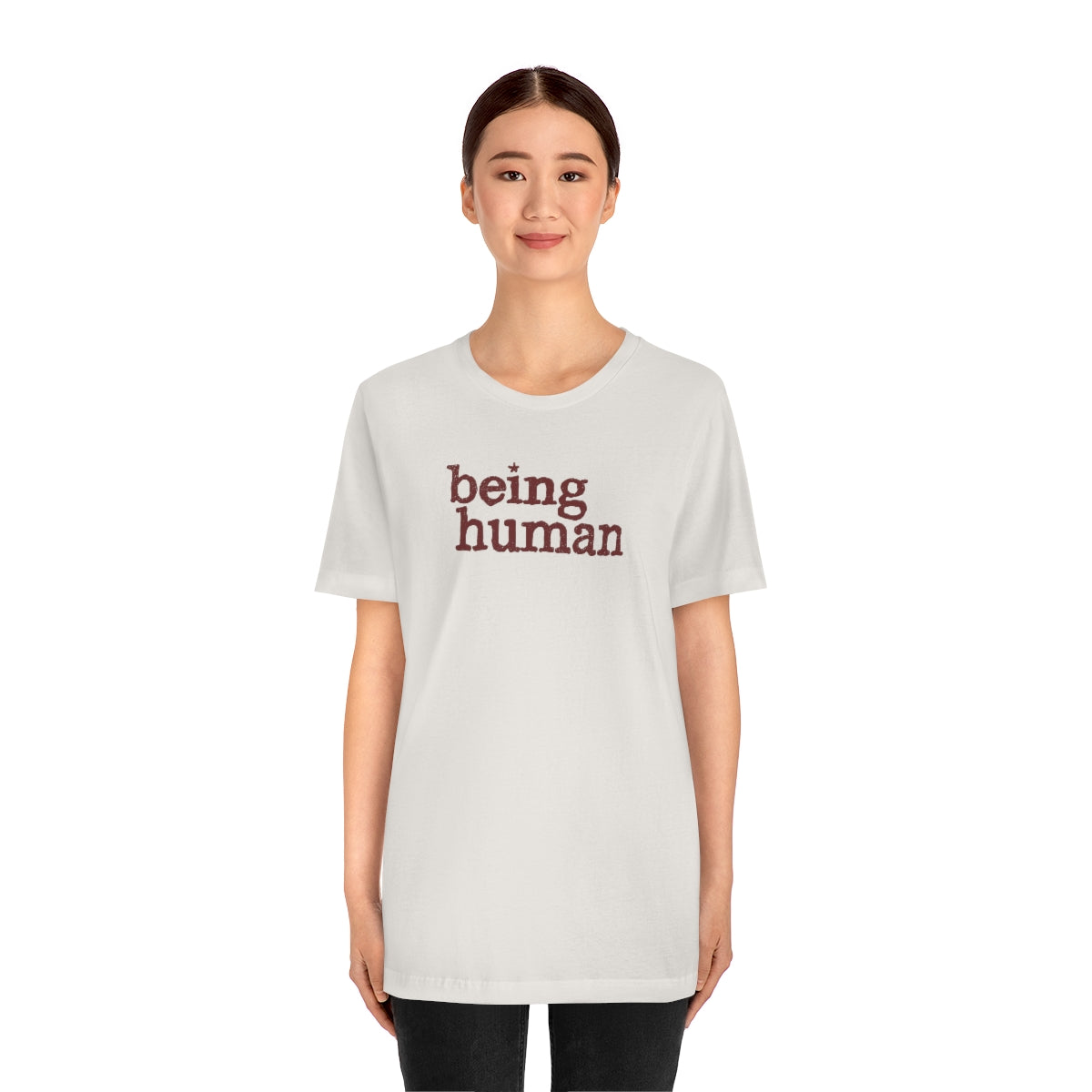 Being Human Tee™ (marrón) // Unisex Jersey Short Sleeve Tee