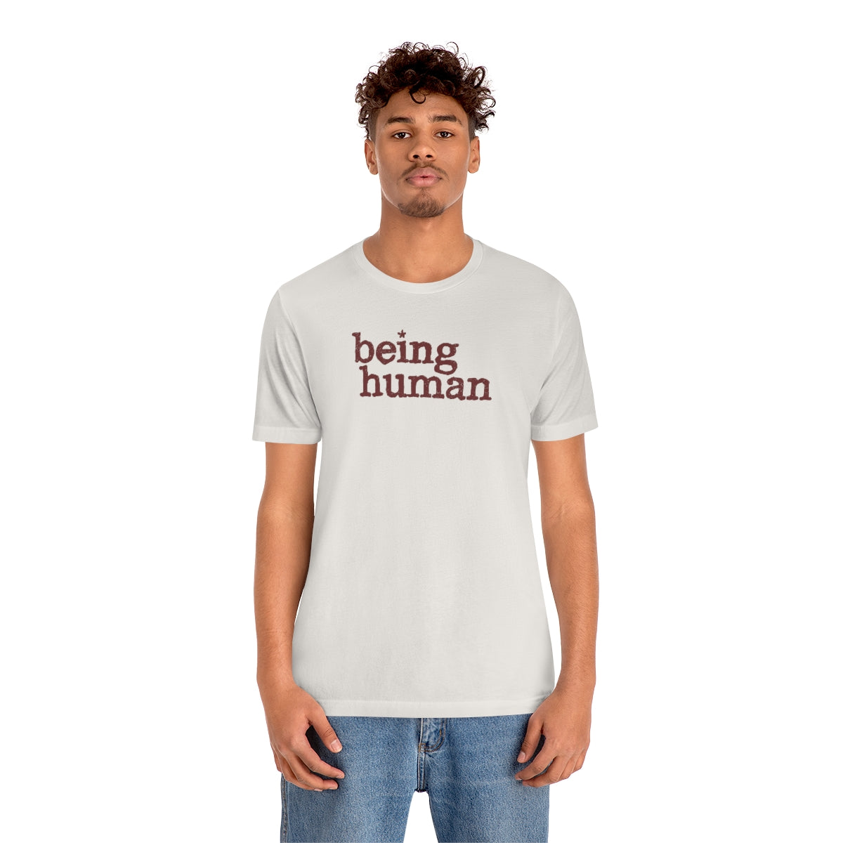 Being Human Tee™ (marrón) // Unisex Jersey Short Sleeve Tee