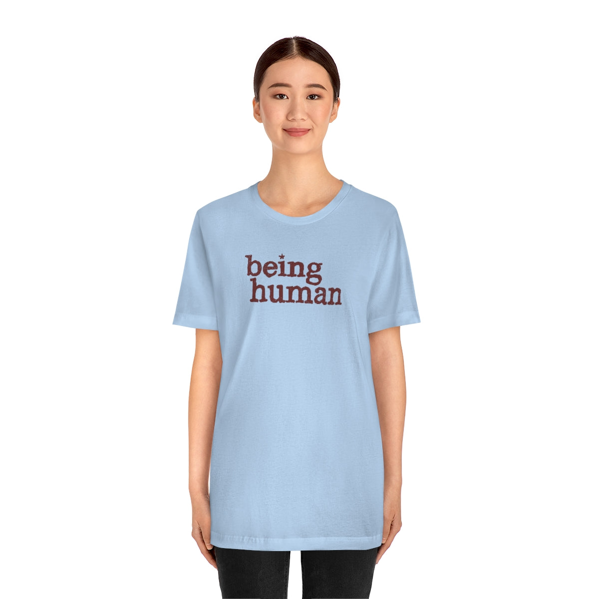 Being Human Tee™ (marrón) // Unisex Jersey Short Sleeve Tee