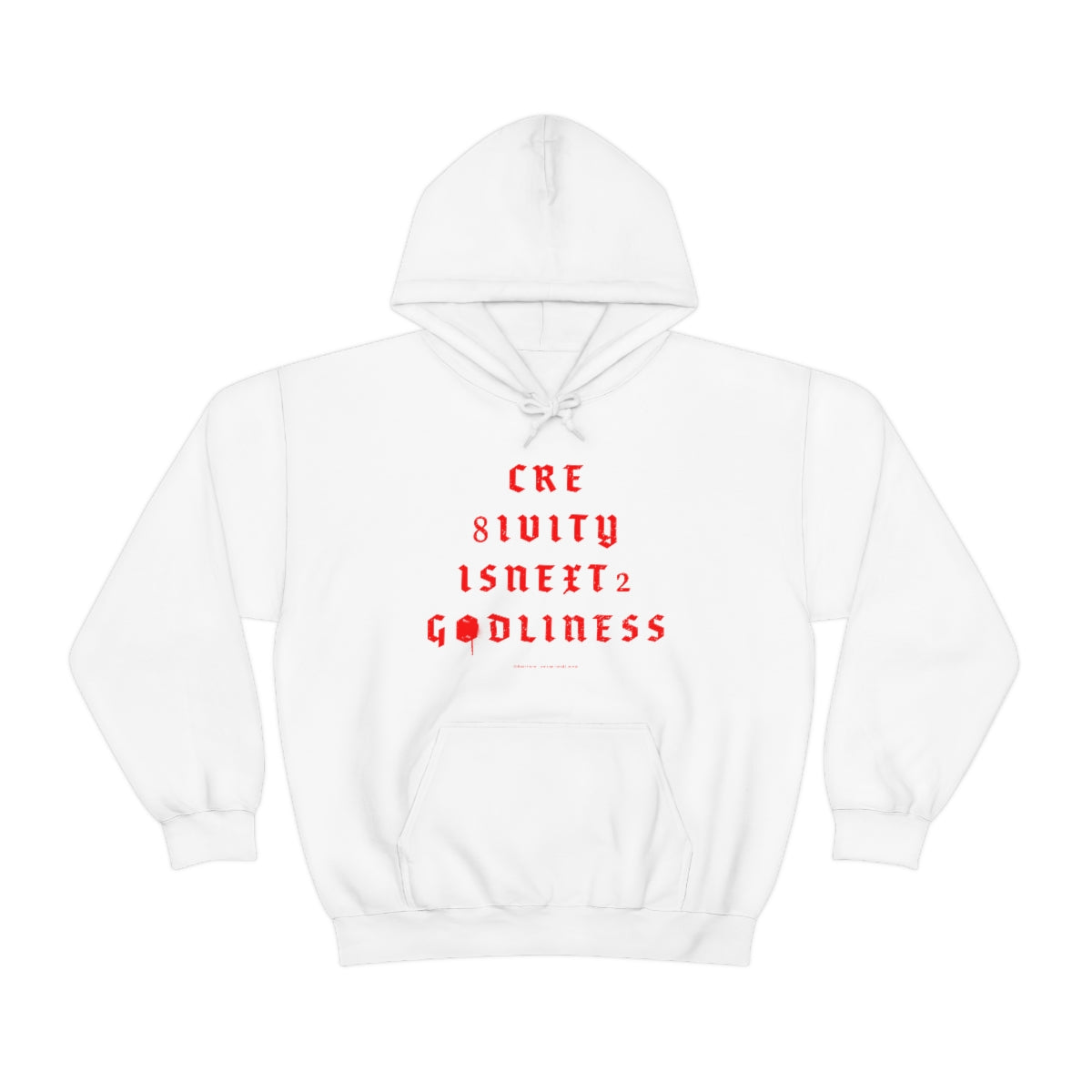 Creativity & Godliness (roja) // Unisex Heavy Blend™ Hooded Sweatshirt