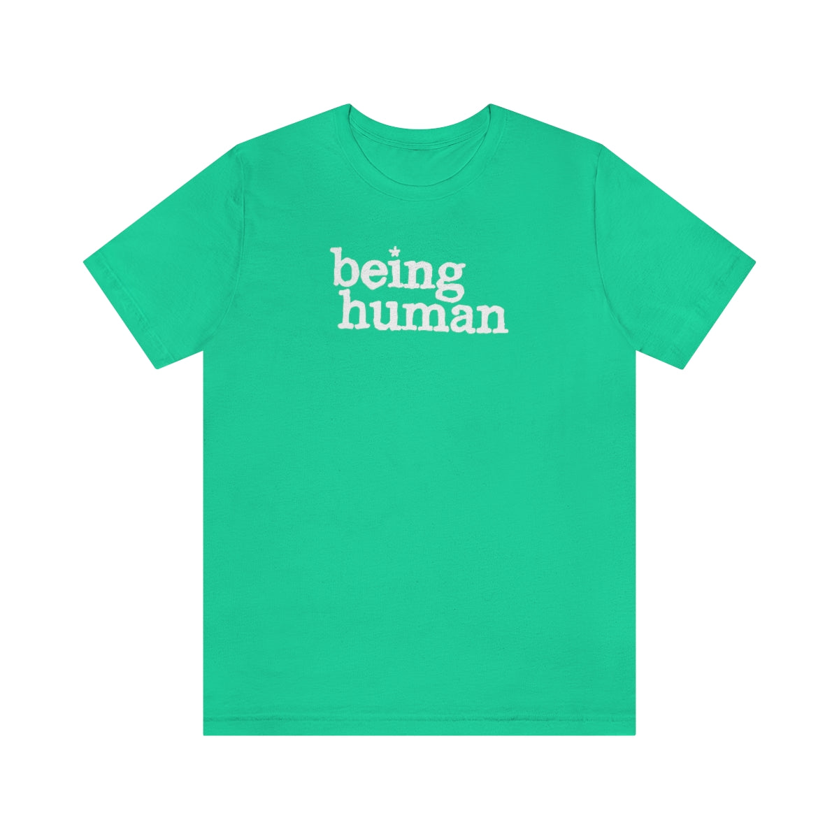 Being Human (blanca) // Unisex Jersey Short Sleeve Tee