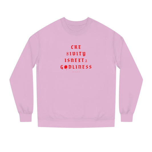 Creativity & Godliness (roja) // Unisex Crew Neck Sweatshirt