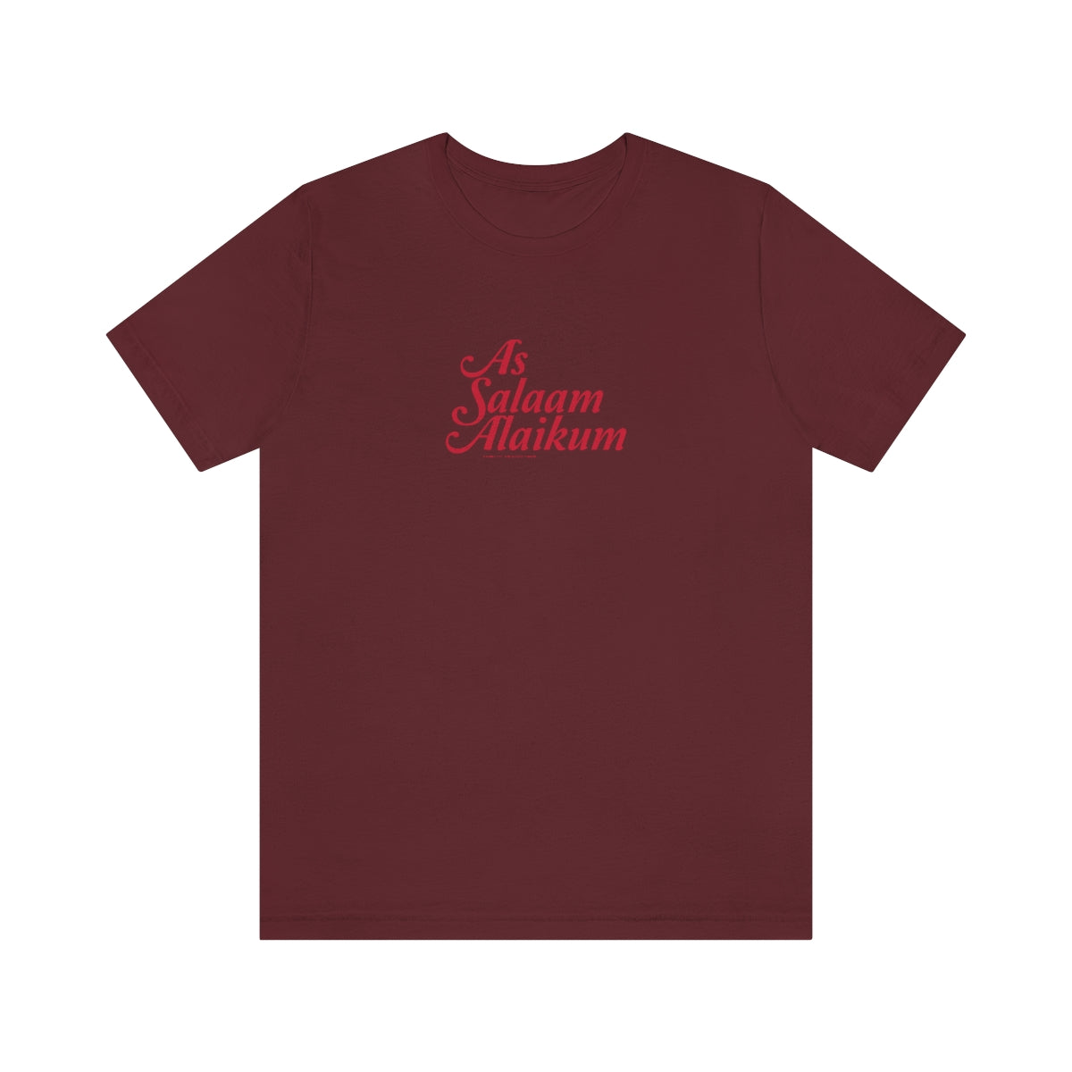 As Salaam Alaikum (roja) // Unisex Jersey Short Sleeve Tee