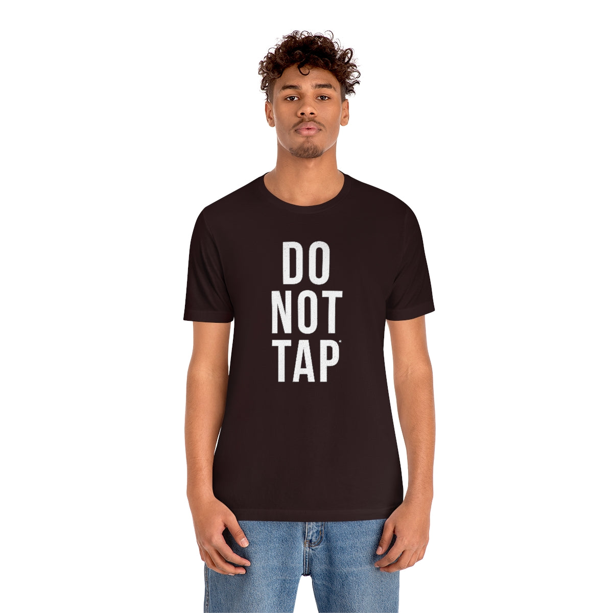 Do Not Tap® // Unisex Jersey Short Sleeve Tee