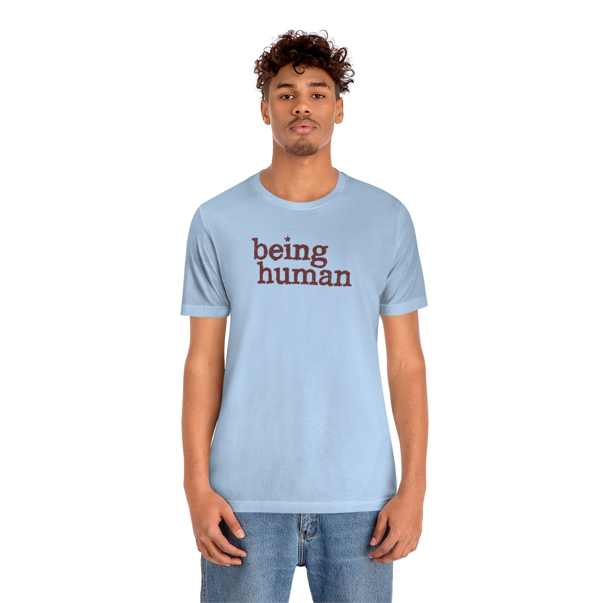 Being Human Tee™ (marrón) // Unisex Jersey Short Sleeve Tee