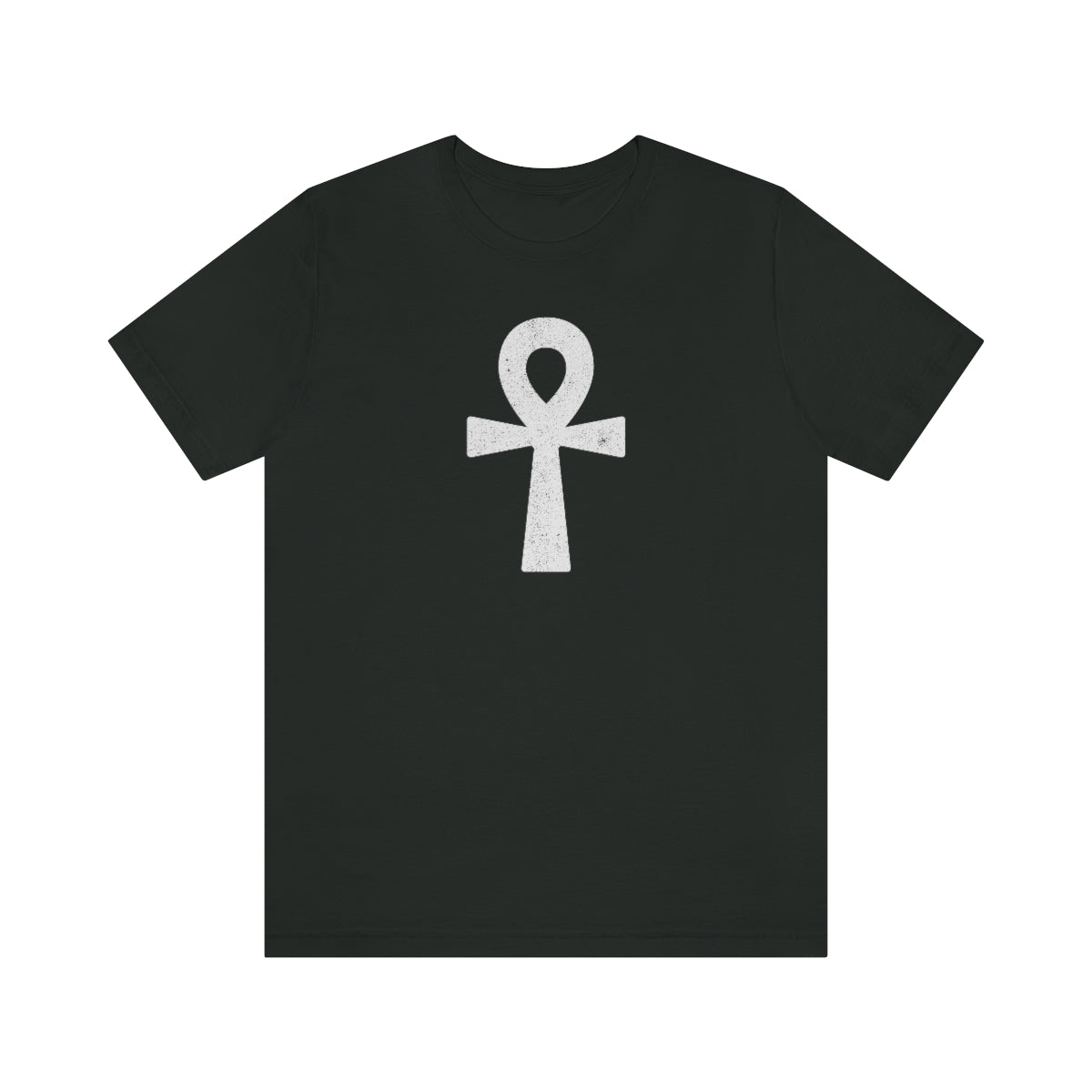 Ankh’ d (blanca) // Unisex Jersey Short Sleeve Tee