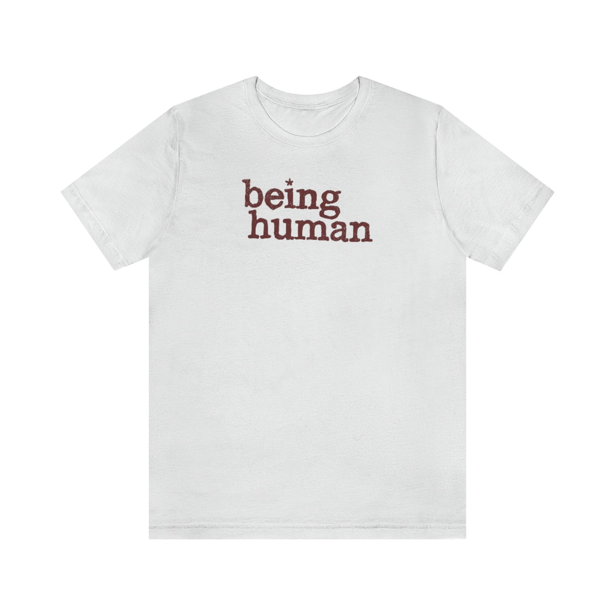 Being Human Tee™ (marrón) // Unisex Jersey Short Sleeve Tee