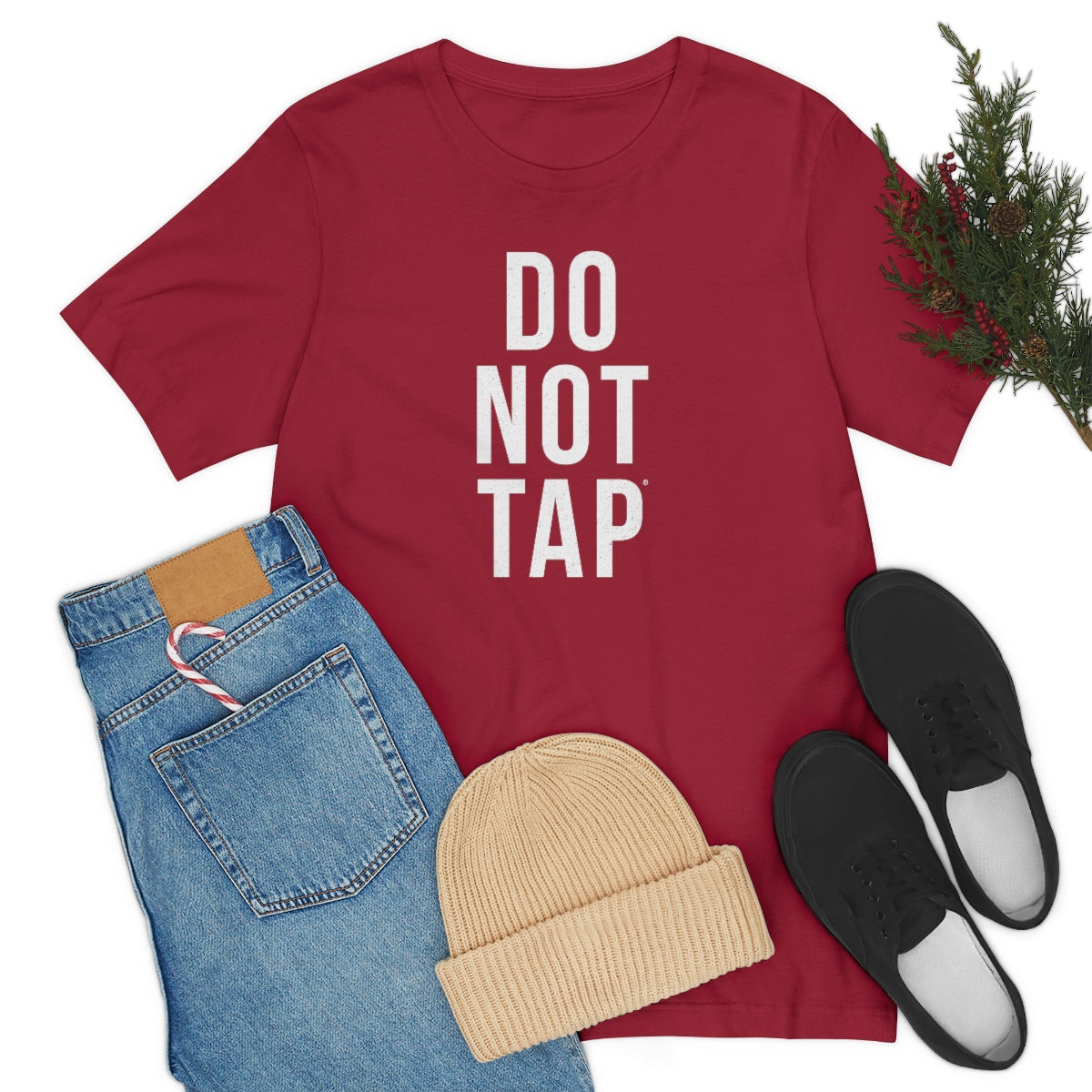 Do Not Tap® // Unisex Jersey Short Sleeve Tee