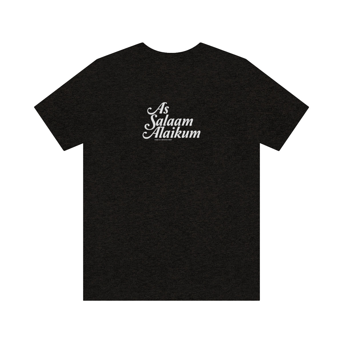 As Salaam Alaikum  (blanca) //Unisex Jersey Short Sleeve Tee