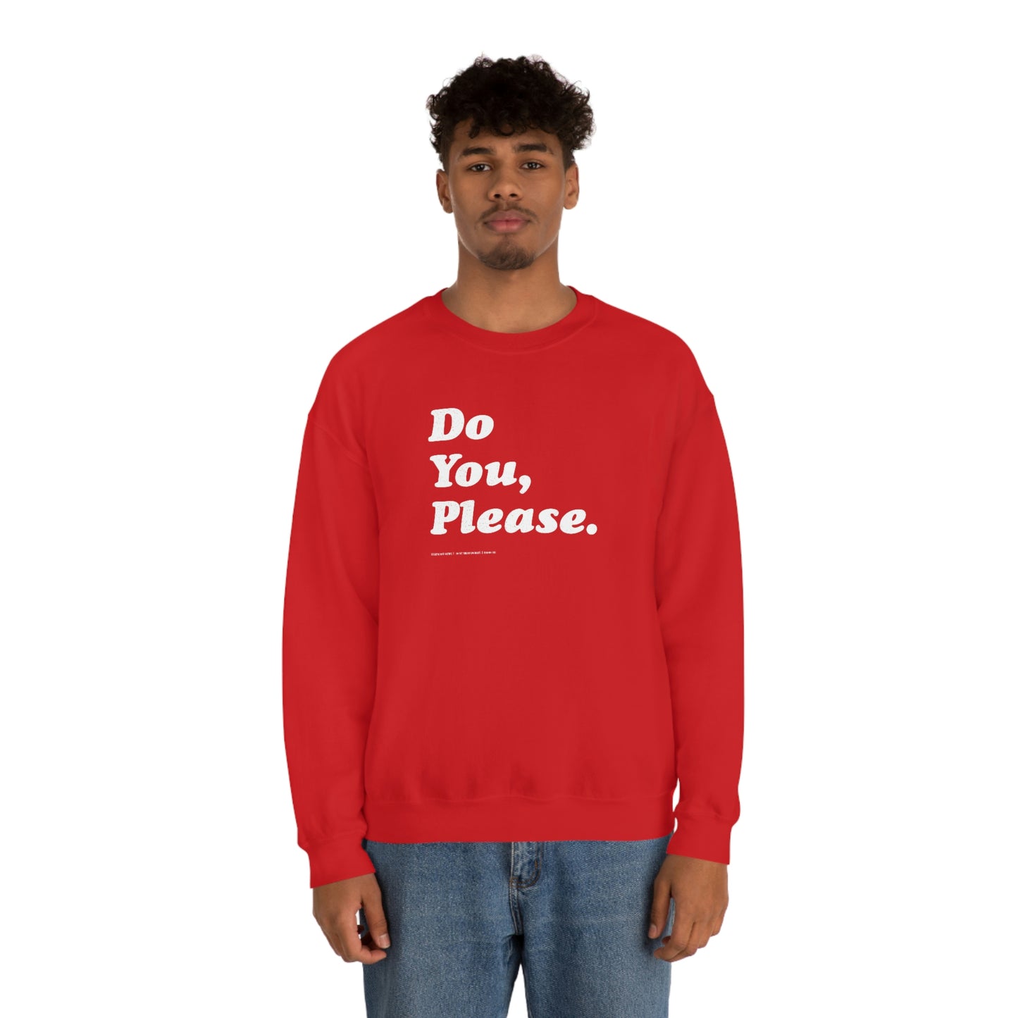 Do You, Please // Unisex Heavy Blend™ Crewneck Sweatshirt