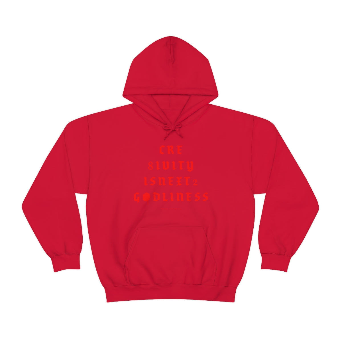 Creativity & Godliness (roja) // Unisex Heavy Blend™ Hooded Sweatshirt