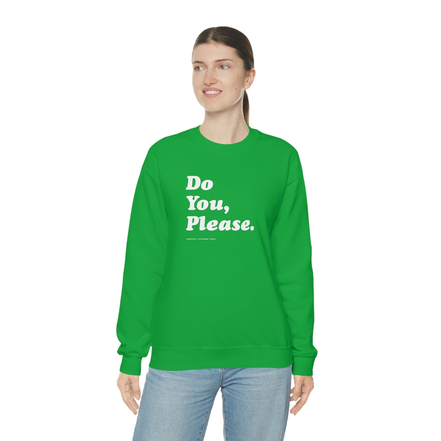 Do You, Please // Unisex Heavy Blend™ Crewneck Sweatshirt