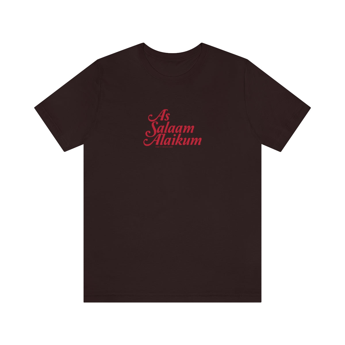 As Salaam Alaikum (roja) // Unisex Jersey Short Sleeve Tee