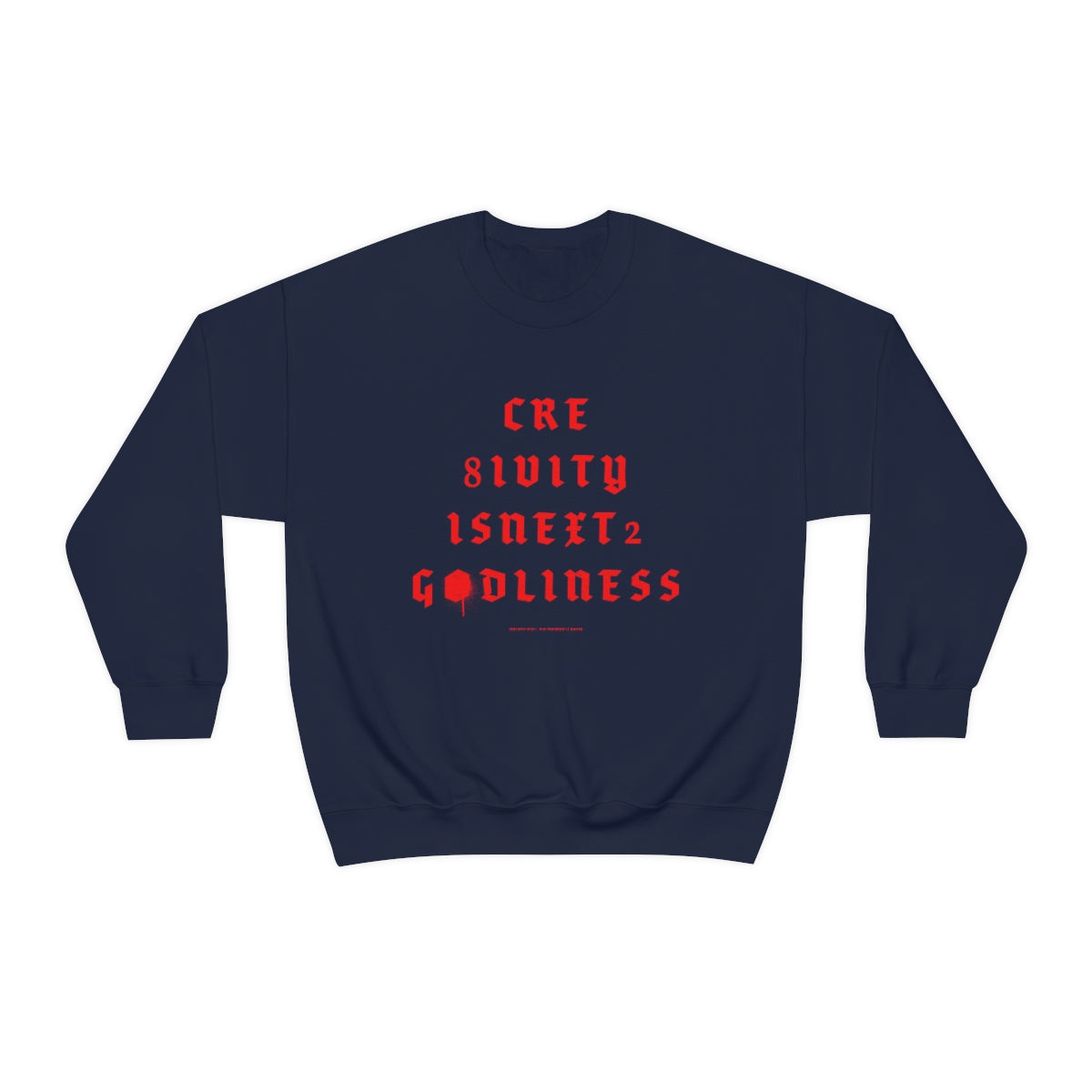 Creativity & Godliness (roja) // Unisex Heavy Blend™ Crewneck Sweatshirt