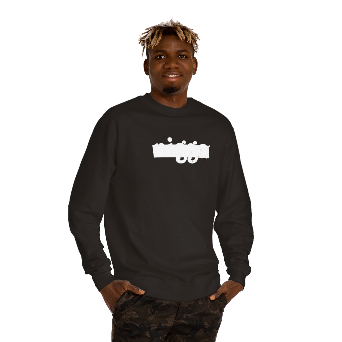 That Nigga™ (blanca) // Unisex Crew Neck Sweatshirt