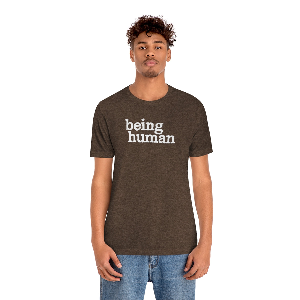 Being Human (blanca) // Unisex Jersey Short Sleeve Tee