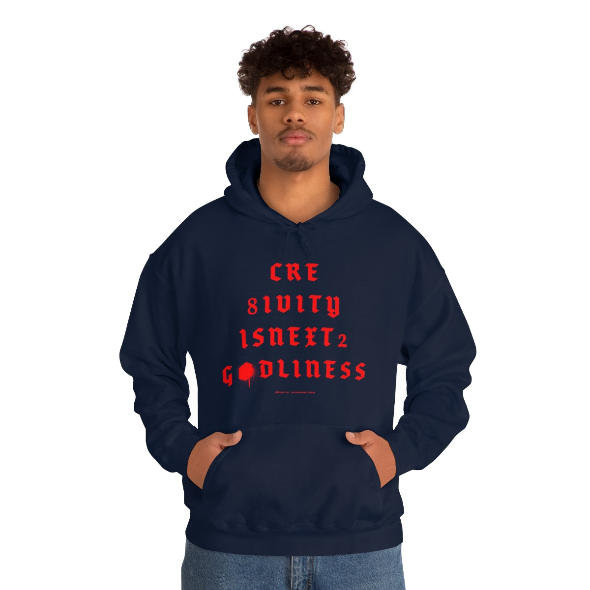 Creativity & Godliness (roja) // Unisex Heavy Blend™ Hooded Sweatshirt