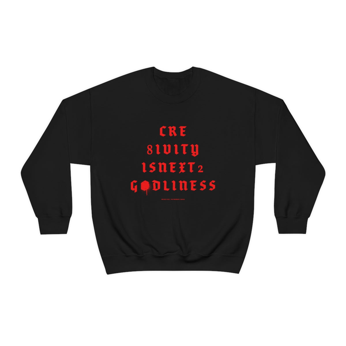 Creativity & Godliness (roja) // Unisex Heavy Blend™ Crewneck Sweatshirt