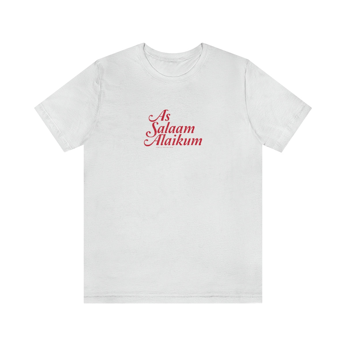 As Salaam Alaikum (roja) // Unisex Jersey Short Sleeve Tee