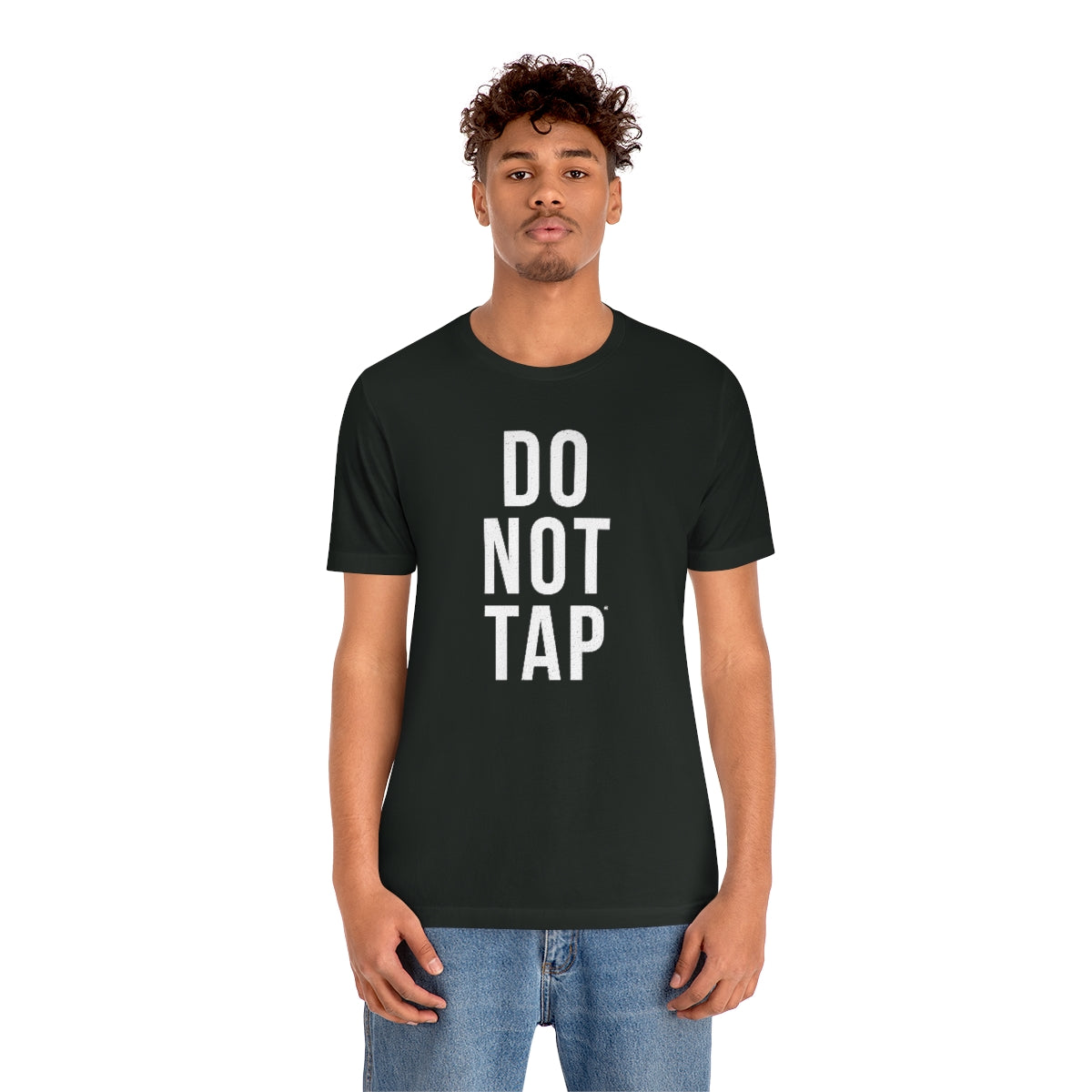 Do Not Tap® // Unisex Jersey Short Sleeve Tee